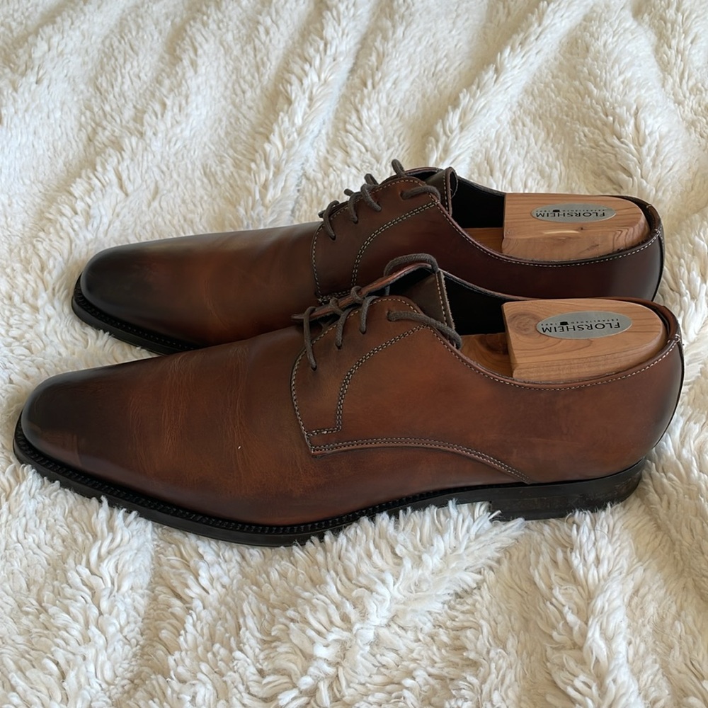 To Boot New York Men’s Brown Leather Dress Shoe - Picture 2 of 6
